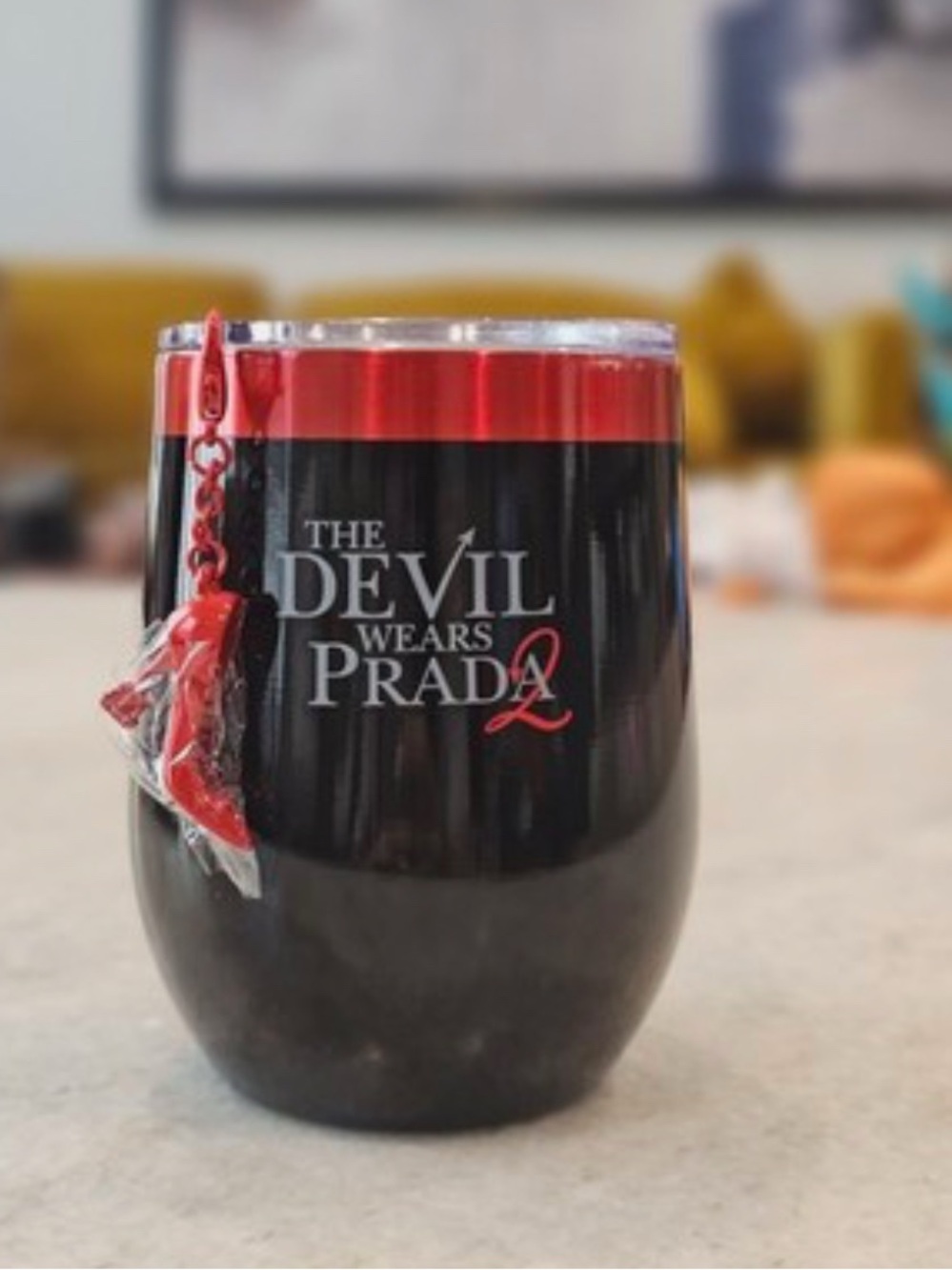 The Devil Wears Prada 2 Black & Red Insulated Tumbler NWT